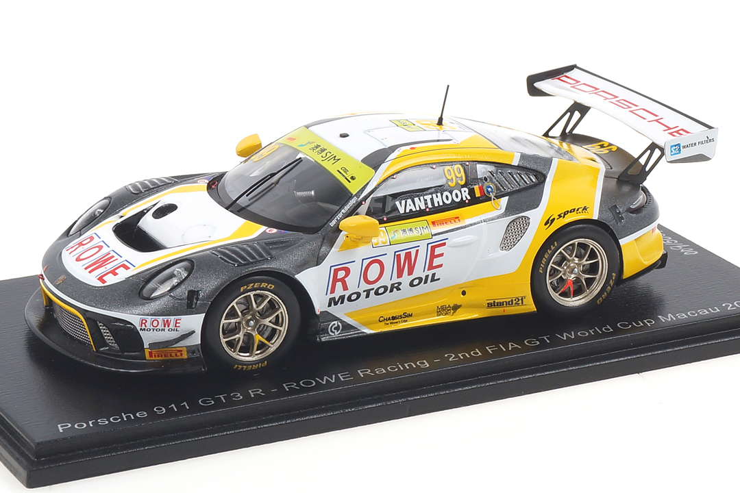 Porsche 911 GT3 R Macau 2019 Laurens Vanthoor Spark 1:43 SA210