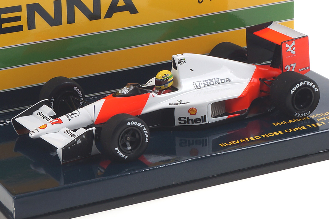 McLaren Honda MP4/5B Test Monza 1990 Ayrton Senna Minichamps 1:43 547904399