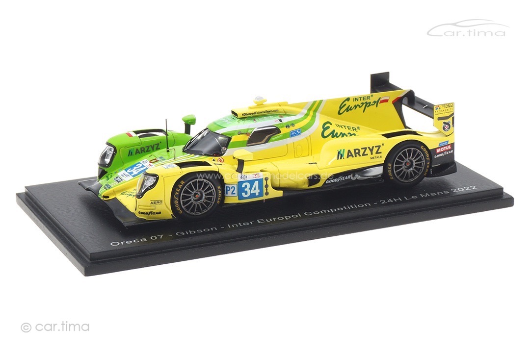 Oreca 07-Gibson 24h Le Mans 2022 Smiechowski/Brundle/Gutierrez Spark 1:43 S8630