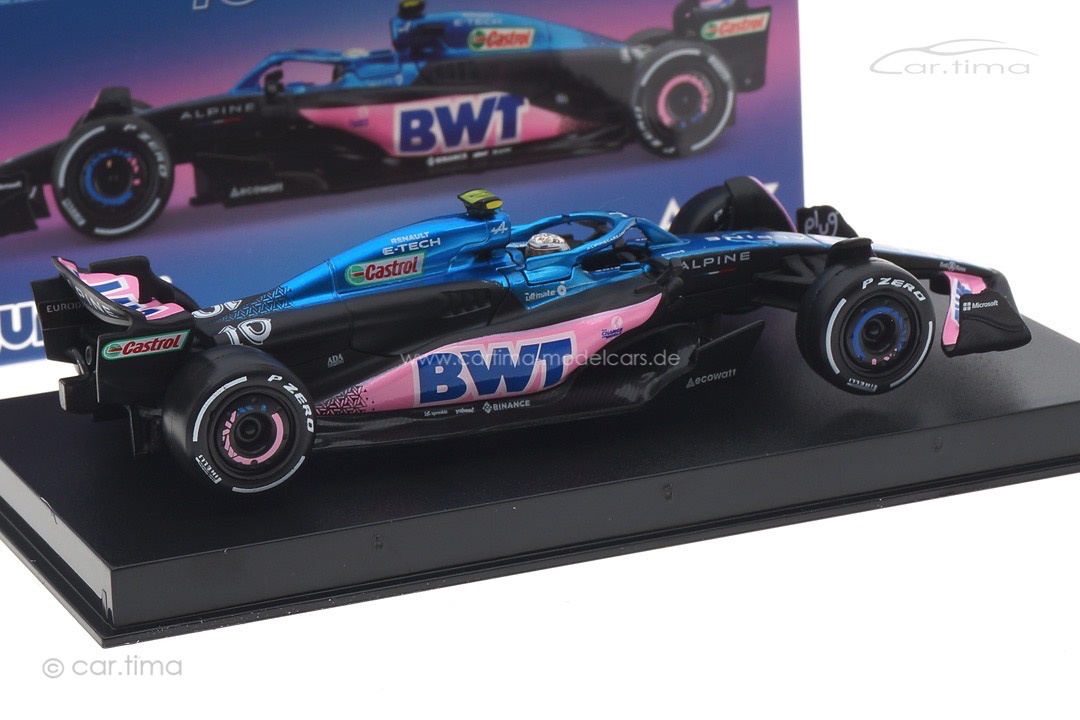 BWT Alpine A523 GP 2023 Pierre Gasly Bburago 1:43 18-38073GASLY