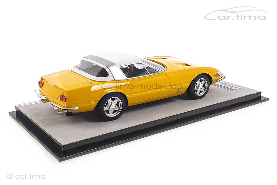 Ferrari 365 GTB/4 Daytona Coupe gelb Tecnomodel 1:18 TM18-108C