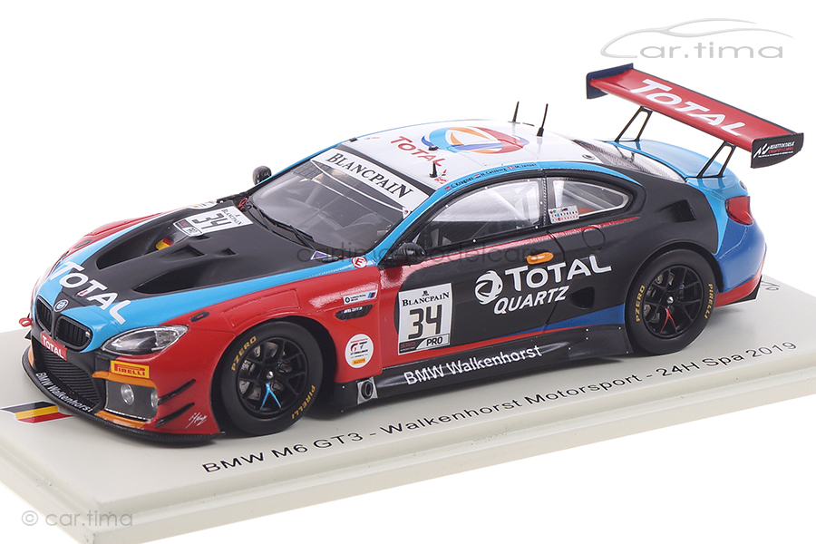 BMW M6 GT3 24h Spa 2019 Catsburg/Jensen/Krognes Spark 1:43 SB257