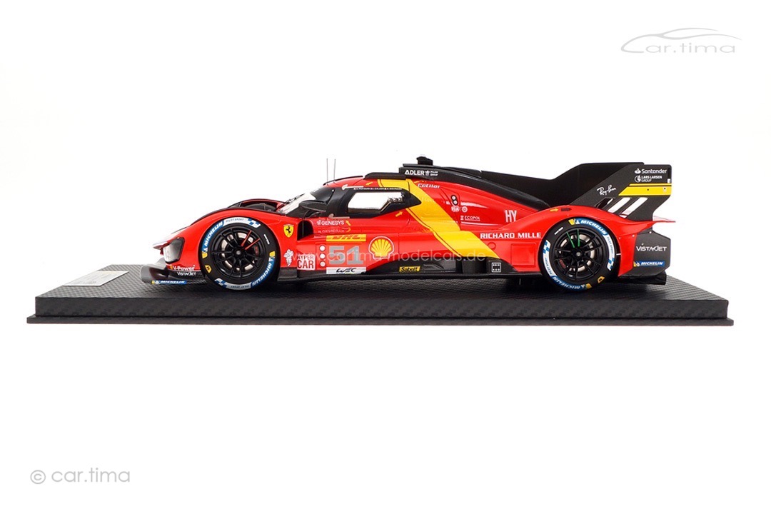 Ferrari 499P WEC 6 hrs. Spa 2023 Calado/Giovinazzi/Pier Guidi BBR 1:18 CS18004