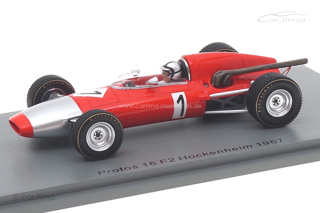 Protos 16 F2 Hockenheim 1967 Pedro Rodríguez Spark 1:43 S7568