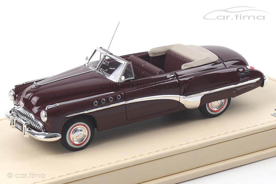 Buick Roadmaster Convertible Royal Maroon TSM 1:43 TSMCE154306