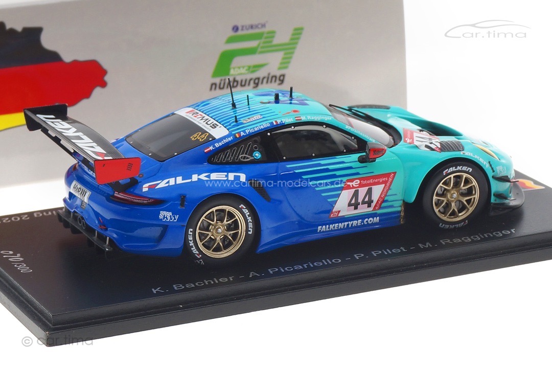 Porsche 911 GT3 R 24h Nürburgring 2022 Bachler/Picariello/Pilet/Ragginger Spark 1:43 SG863