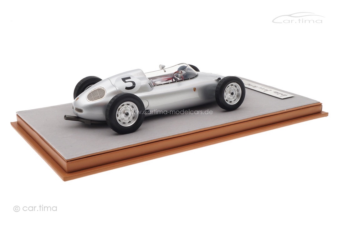 Porsche 718 F2 1960 Solitude GP Originalsignatur Hans Herrmann Tecnomodel 1:18