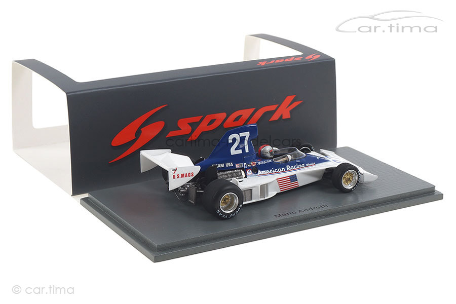 Parnelli VPJ4B GP Long Beach 1976 Mario Andretti Spark 1:43 S1891