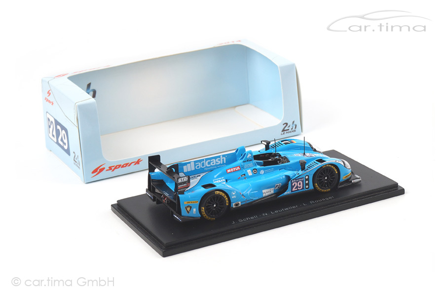 Morgan-Nissan 24h Le Mans 2014 Leutwiler/Schell/Roussel Spark 1:43 S4213