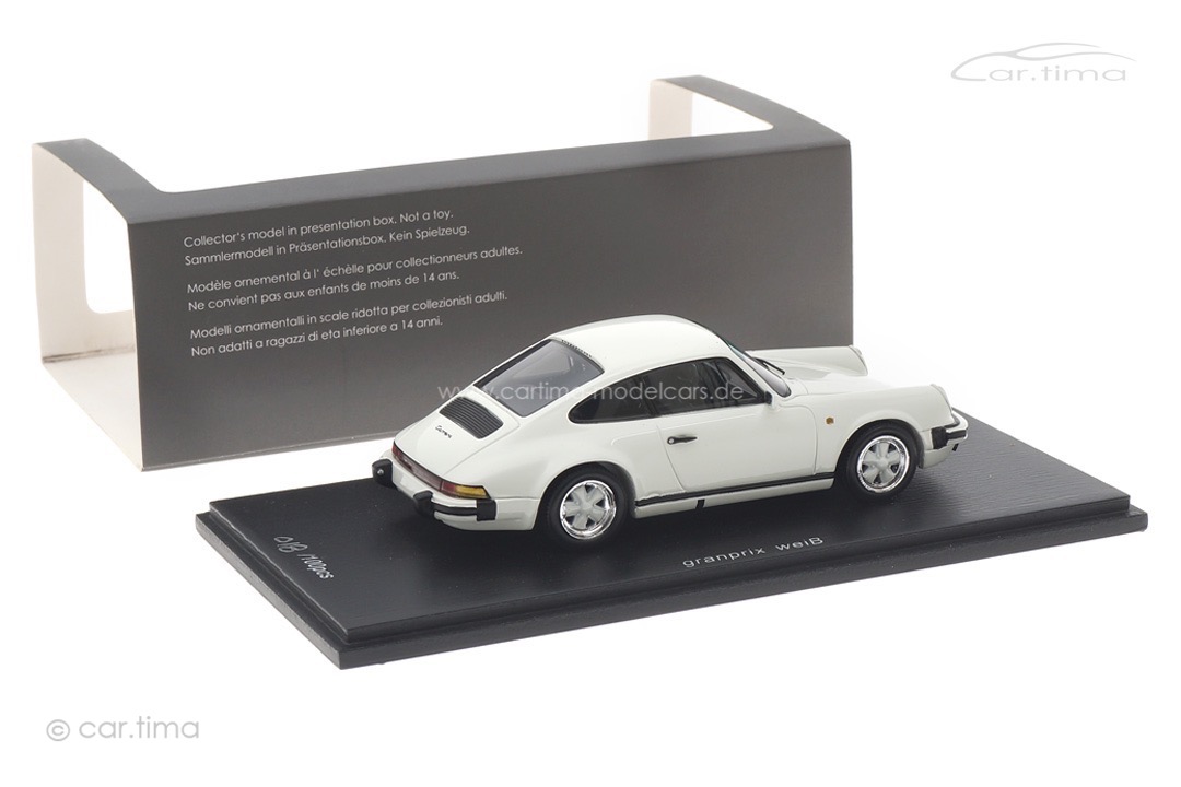 Porsche 911 Carrera 3.2 Grandprix-weiß Spark 1:43 CA04311008