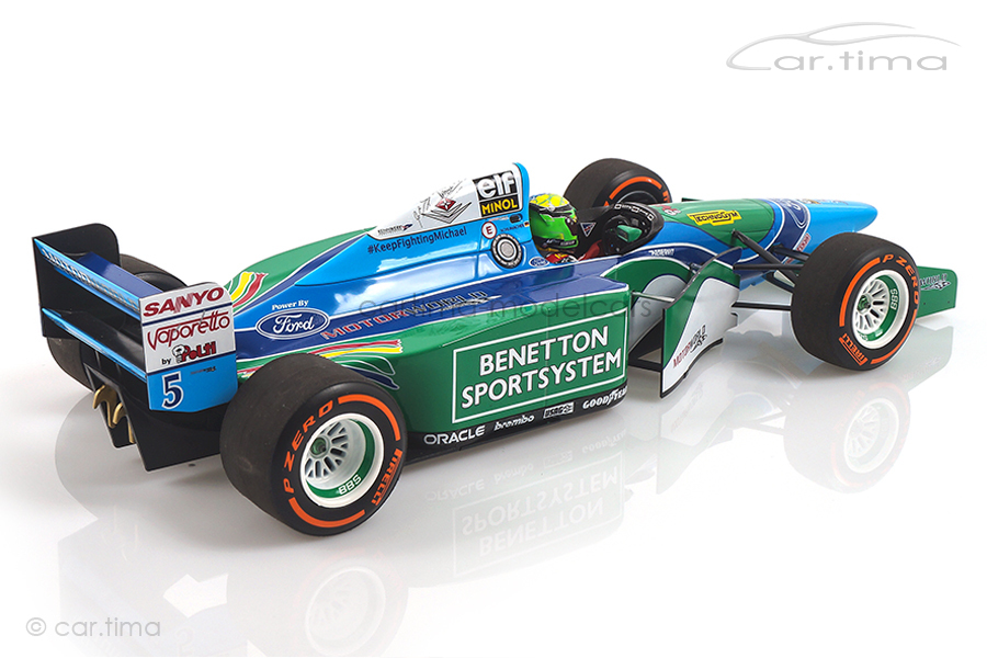 Benetton Ford B194 GP Belgien 2017 Demonstration Run Mick Schumacher Minichamps 1:18 510941705