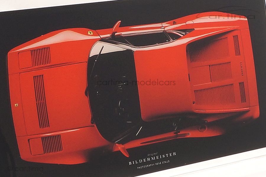 Bildermeister MINIpic Ferrari 288 GTO 1984 Acrylglas-Aufsteller 10 cm x 20 cm RS11007225