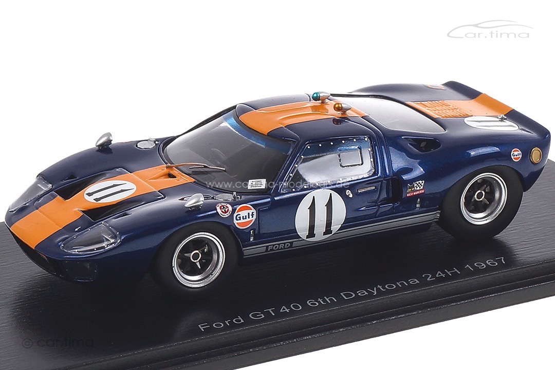 Ford GT40 6h Daytona 1967 Ickx/Thompson Spark 1:43 S4541