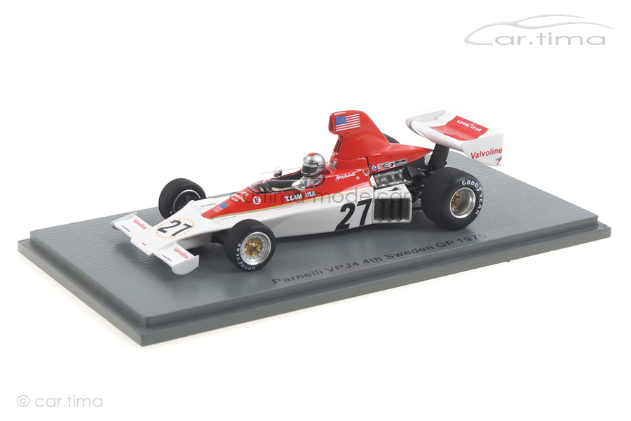 Parnelli VPJ4 GP Schweden 1975 Mario Andretti Spark 1:43 S1892