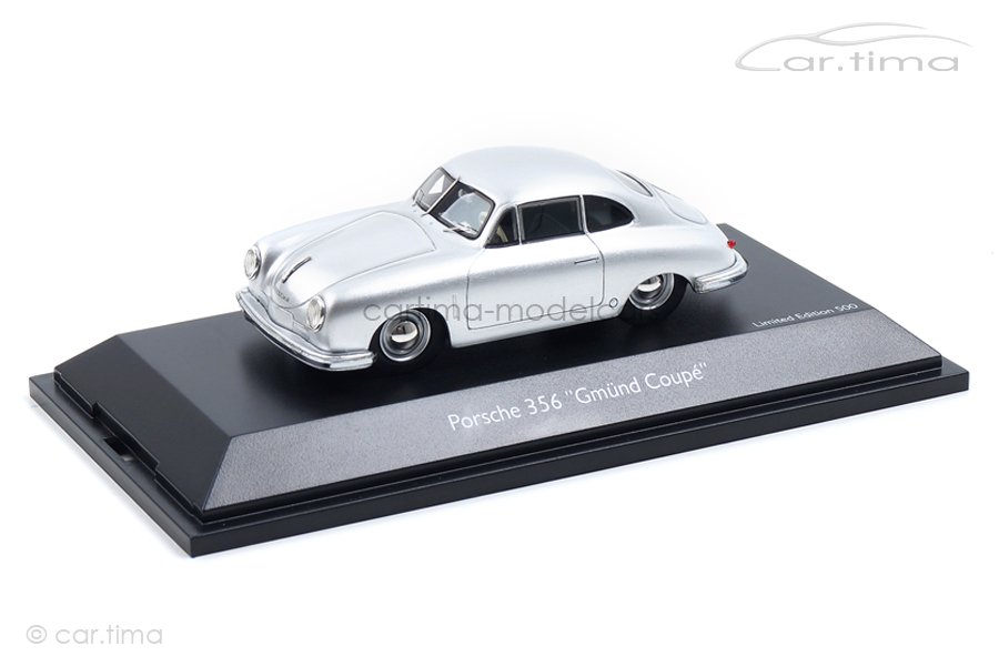 Porsche 356 Gmünd Coupe silber Schuco 1:43 450879800