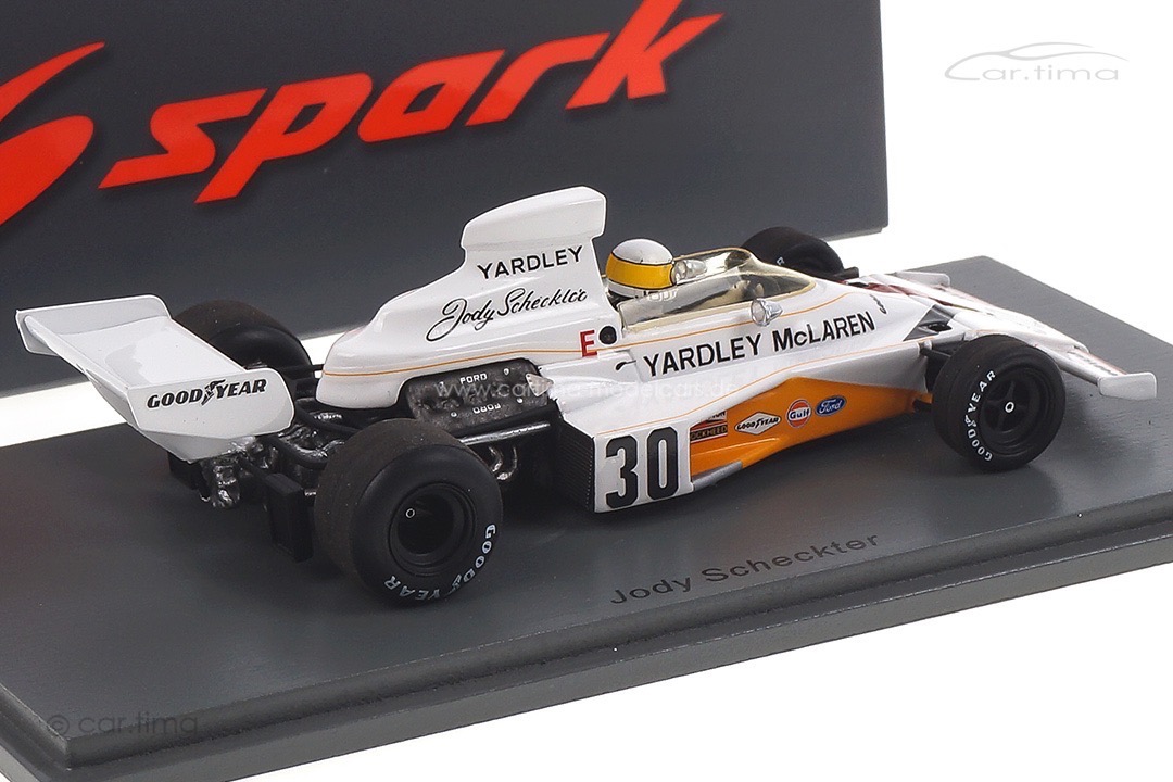 McLaren M23 GP Großbritannien 1973 Jody Scheckter Spark 1:43 S5736