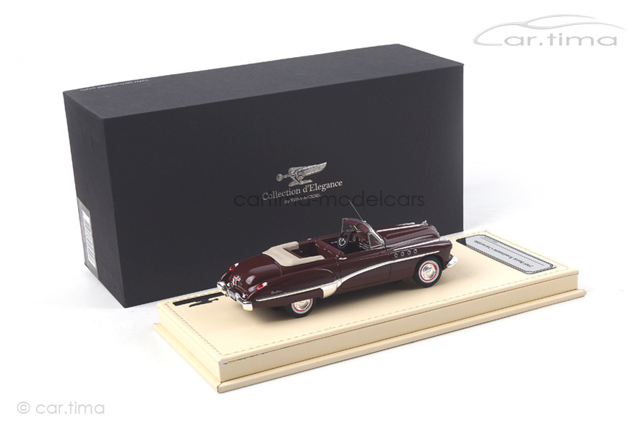 Buick Roadmaster Convertible Royal Maroon TSM 1:43 TSMCE154306