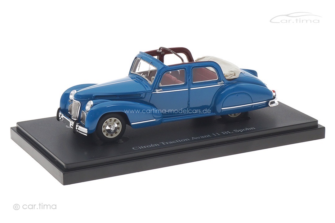 Citroen 11BL Traction by Spohn autocult 1:43 05046