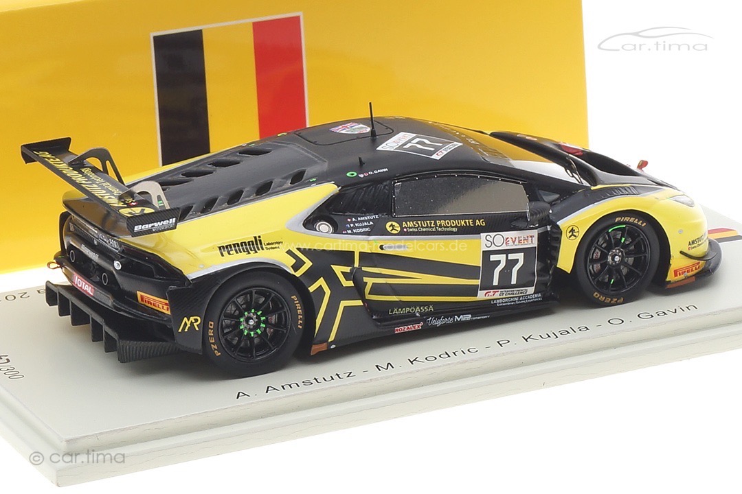 Lamborghini Huracán GT3 24h Spa 2017 Amstutz/Kodric/Kujala/Gavin Spark 1:43 SB301