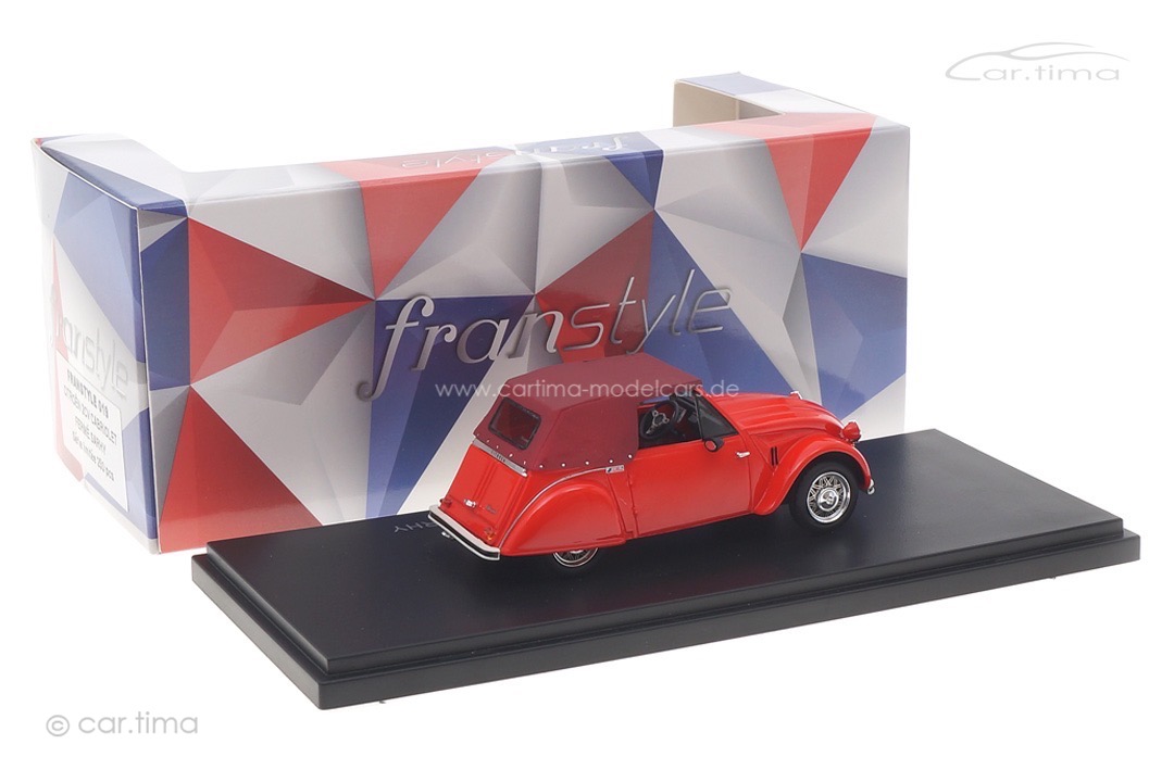 Citroën 2CV Cabriolet Fermé Sarhy Franstyle 1:43 FS019