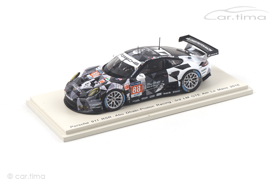 Porsche 911 RSR 24h Le Mans 2016 Al Qubaisi/Long/Heinemeier Hansson Spark 1:43 S5142