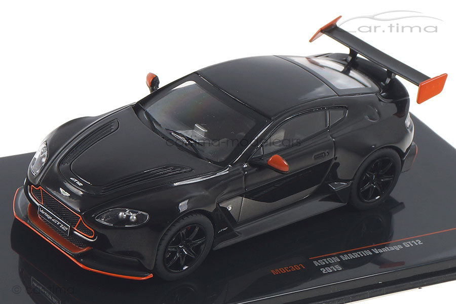 Aston Martin Vantage GT12 schwarz IXO 1:43 MOC301