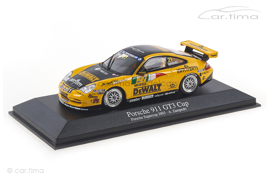 Porsche GT3 Cup Supercup 2003 A.Zampedri Minichamps 1:43 403036221