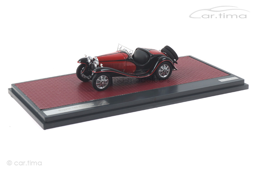 Bugatti T55 Roadster schwarz/rot Matrix 1:43 MX40205-072