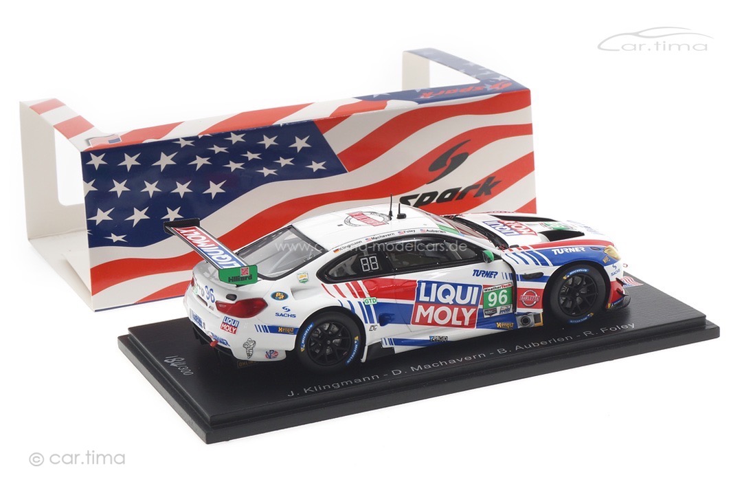 BMW M6 GT3 24h Daytona 2020 Klingmann/Machavern/Auberlen/Foley Spark 1:43 US128