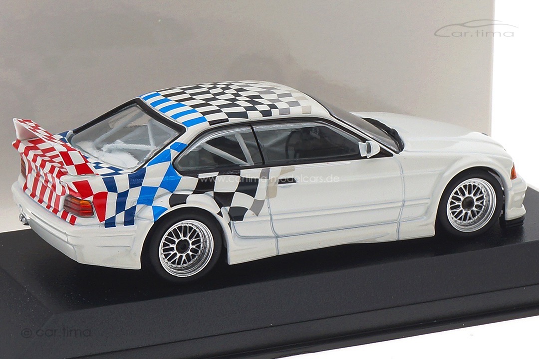 BMW M3 (E36) GTR weiß Minichamps 1:43 943023384