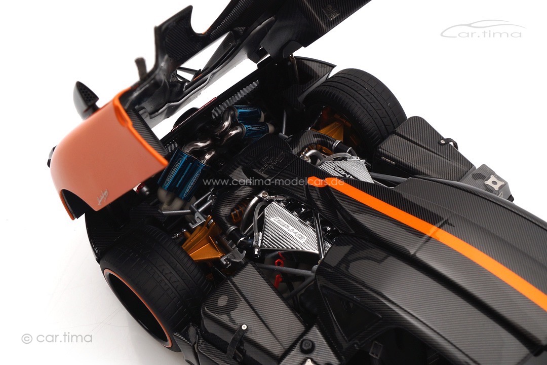 Pagani Zonda Cinque Coupe Arancio St. Tropez Almost Real 1:18 850603001