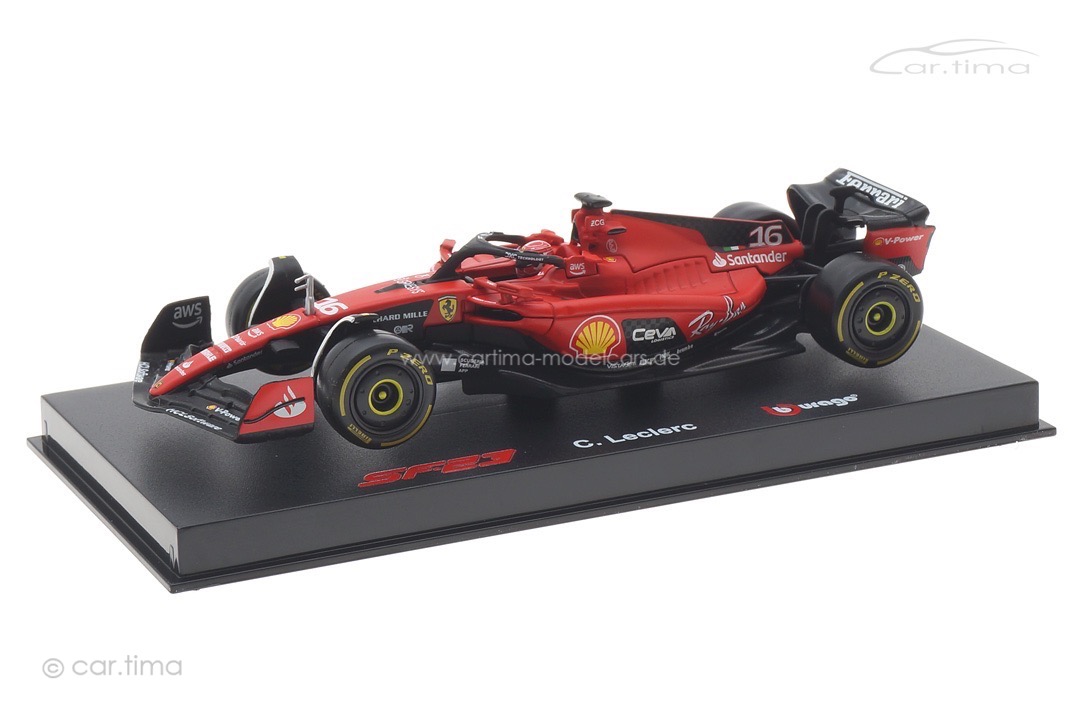 Ferrari SF23 GP 2023 Charles Leclerc Bburago 1:43 18-36835LE