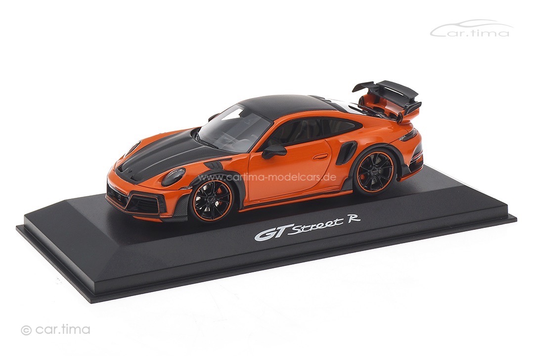 TECHART GTstreet R (Basis 992 Turbo) Gulforange TECHART Collection 1:43 092.992.143.004