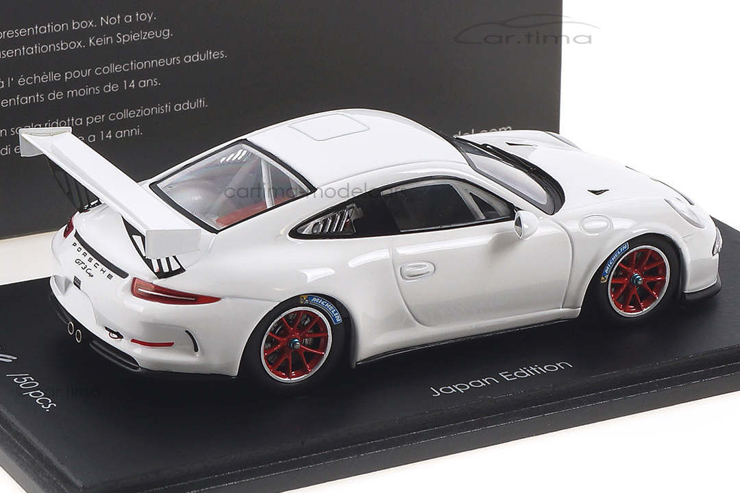 Porsche 911 (991) GT3 Cup Japan Edition Spark car.tima CUSTOMIZED 1:43