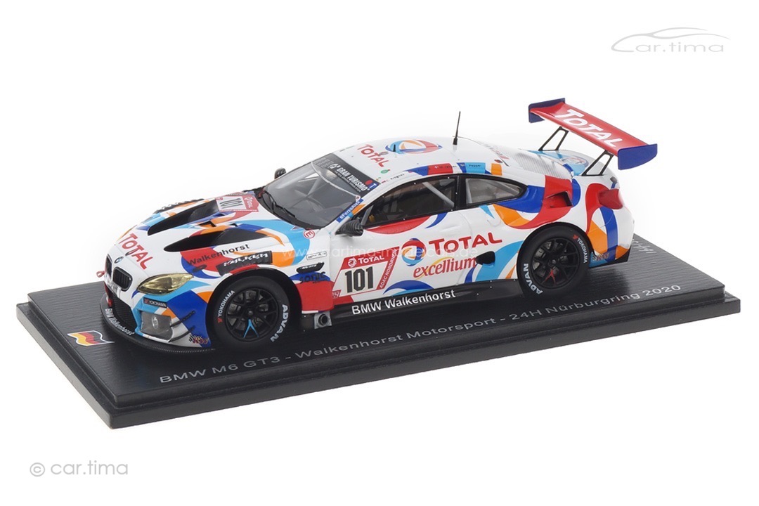 BMW M6 GT3 24h Nürburgring 2020 Krognes/Jensen/Pepper/Pittard Spark 1:43 SG691