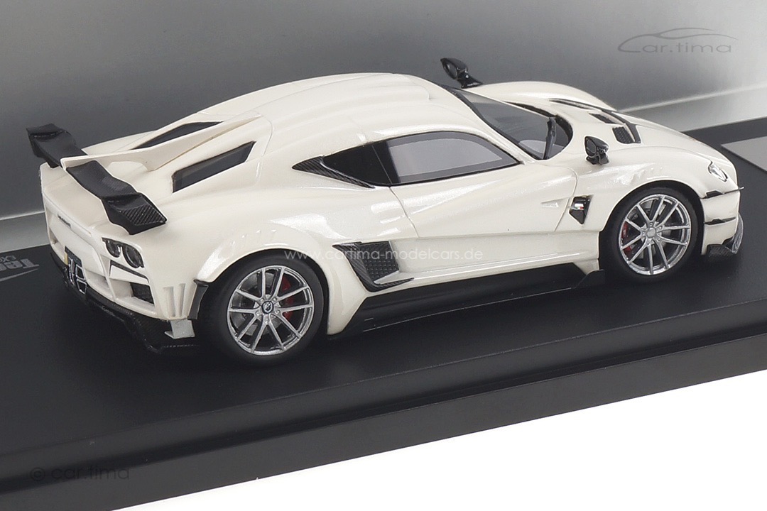 Mazzanti Evantra 1000 Cavalli pearl white Tecnomodel 1:43 T43-EX07B