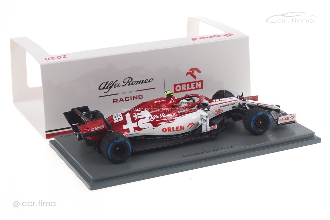 Alfa Romeo Racing C39 GP Türkei 2020 Antonio Giovinazzi Spark 1:43 S6493