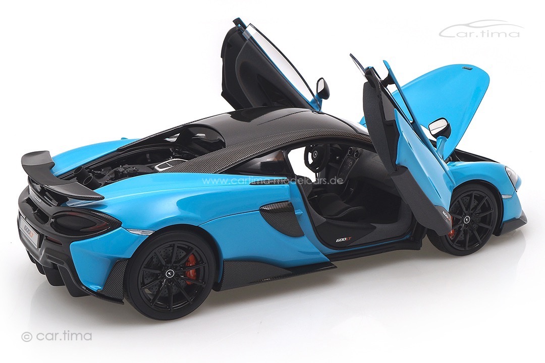 McLaren 600LT 2019 Sky Blue LCD Models 1:18 LCD18006SB