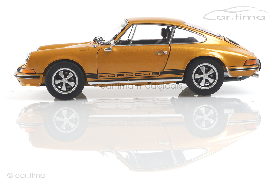 Porsche 911 S gold Schuco 1:18 450036100