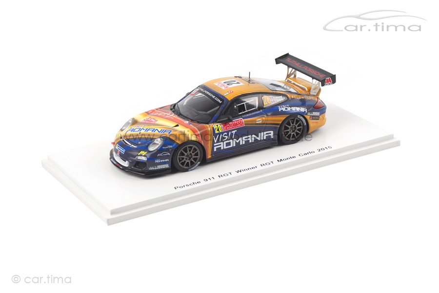 Porsche 911 (997 II) Winner RGT Rallye Monte-Carlo 2015 Delecour/Savignoni Spark 1:43 S4515