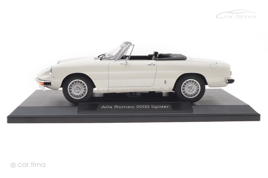 Alfa Romeo 2000 Spider 1978 weiß Norev 1:18 187882