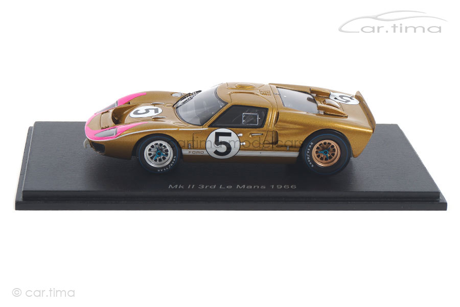 Ford GT40 MKII 24h Le Mans 1966 Bucknum/Hutcherson Spark 1:43 S4076