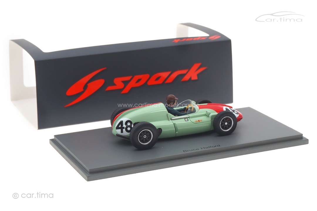 Cooper T51 GP Frankreich 1960 Bruce Halford Spark 1:43 S8053