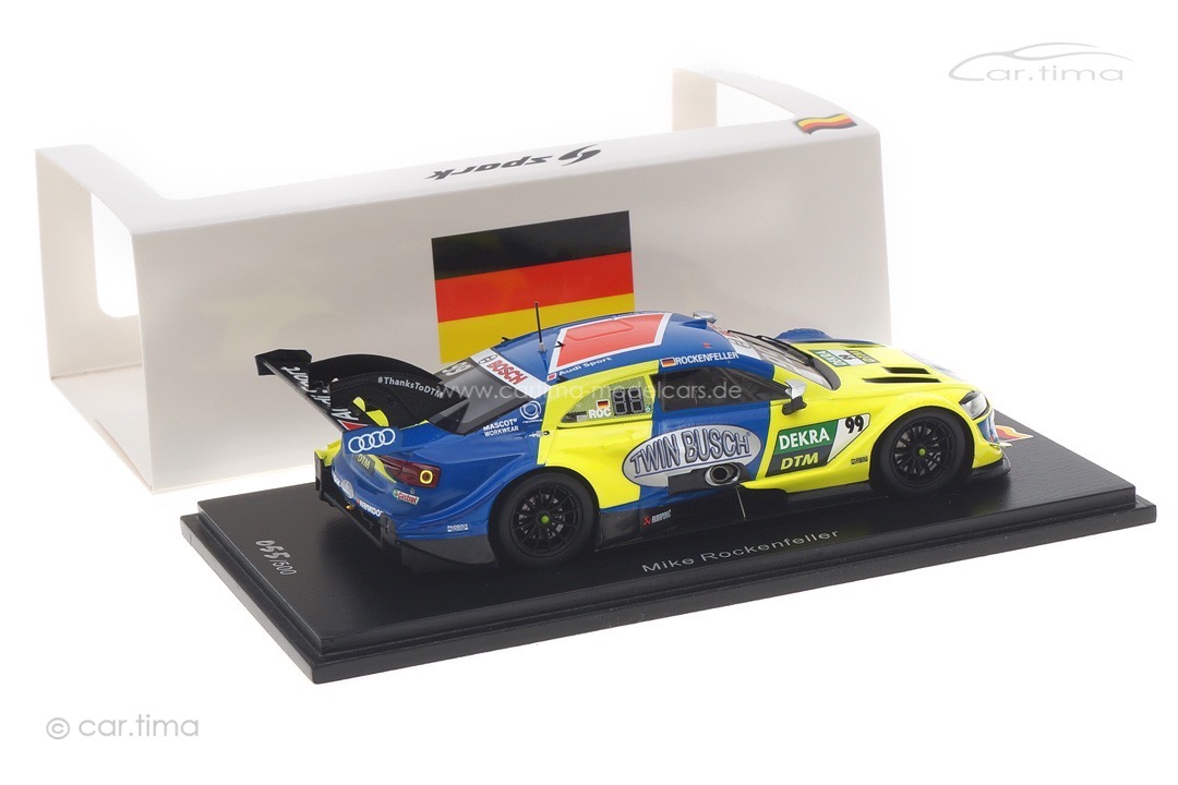 Audi RS5 DTM 2020 Mike Rockenfeller Spark 1:43 SG655