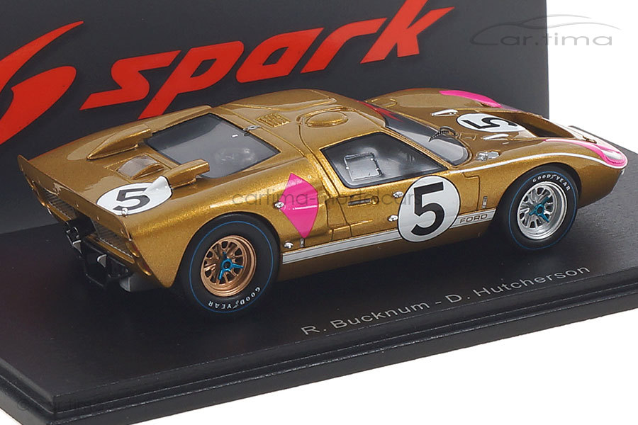 Ford GT40 MKII 24h Le Mans 1966 Bucknum/Hutcherson Spark 1:43 S4076