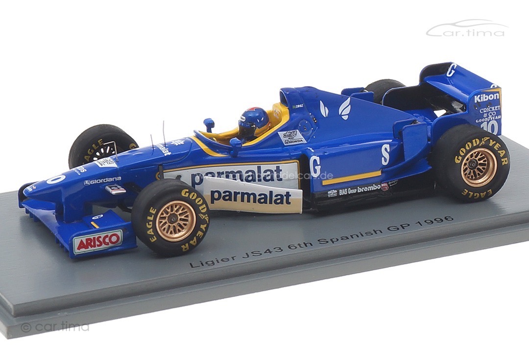 Ligier JS43 GP Spanien 1996 Pedro Diniz Spark 1:43 S7414