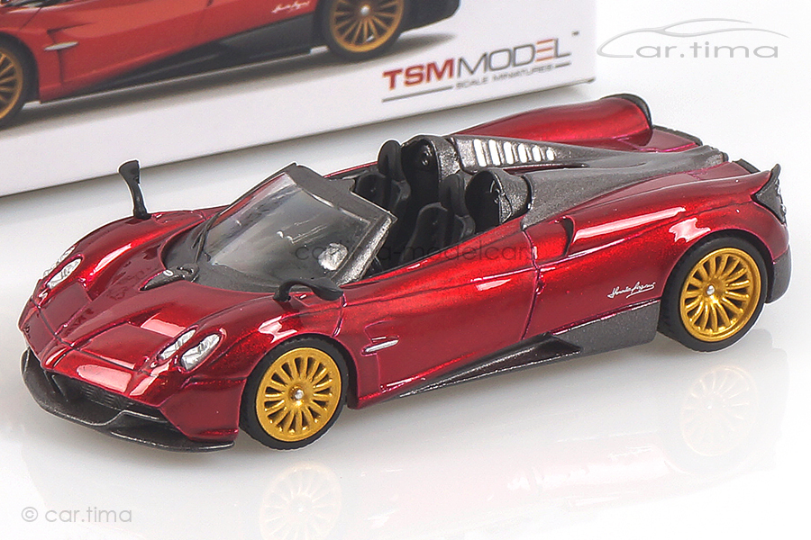 Pagani Huayra Roadster (LHD) Rosso Monza MINI GT 1:64 MGT00050-L