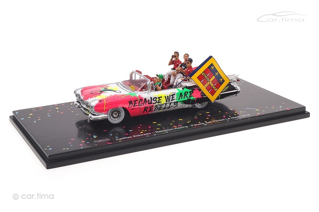 Cadillac Eldorado Parade des Pilotes Le Mans 2019 Rebellion Racing Spark 1:43 S7952