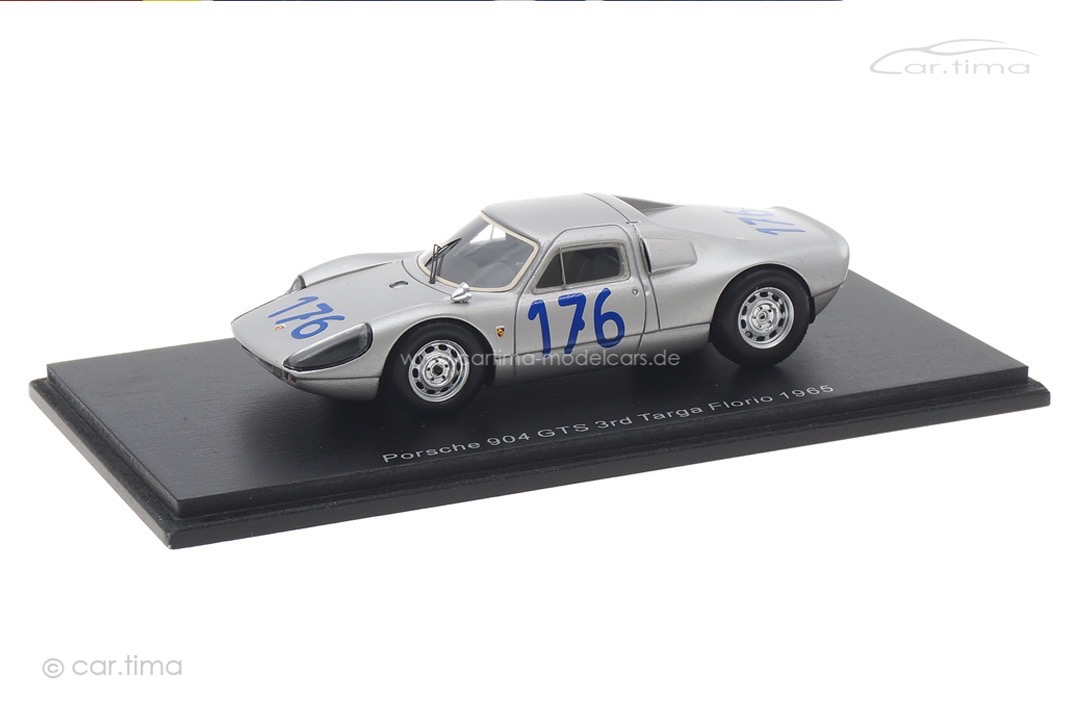 Porsche 904 GTS Targa Florio 1965 Maglioli/Linge Spark 1:43 S9231