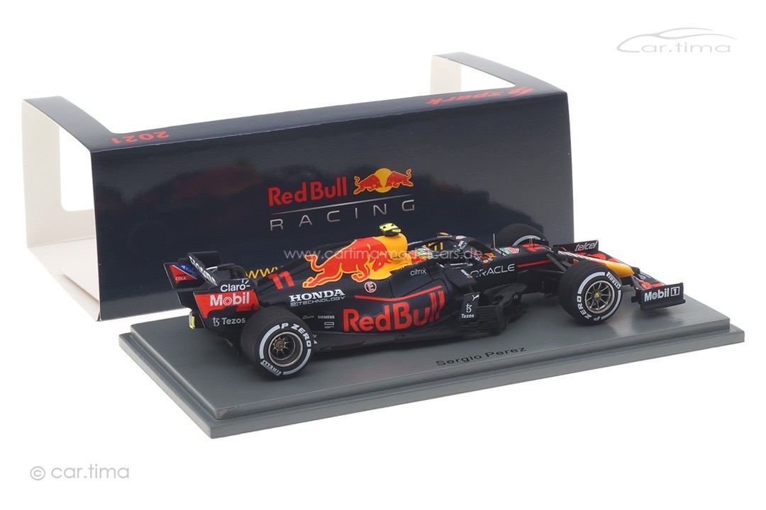 Red Bull Racing RB16B GP Mexiko 2021 Sergio Perez/No.3 board Spark 1:43 S7850